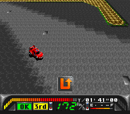 King of Rally, The (Japan) In game screenshot